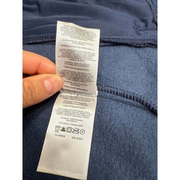 NWT!! "COLUMBIA" Men's Navy Blue Zip Up Fleece SZ L Lightweight MSRP-65.00 - Picture 6 of 9